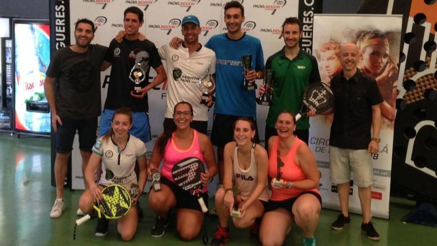 Els duets Geli-Díaz i Ligi-Berdala guanyen el Circuit Bronze a l&#039;Indoor Figueres