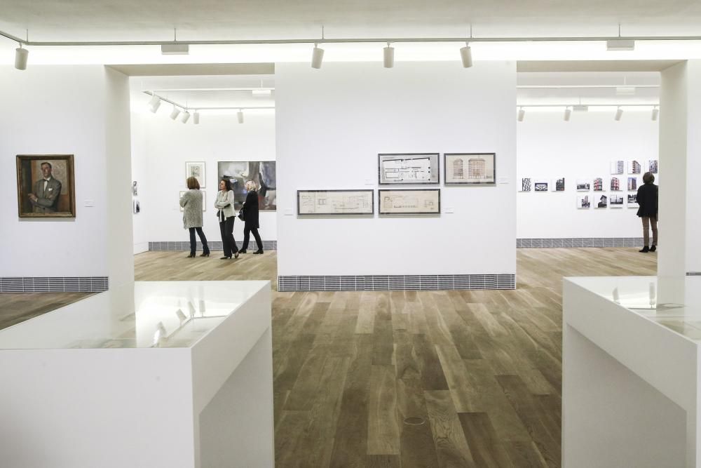 Exposición de arquitectura de Asturias 1959-1965 en el Museo de Bellas Artes