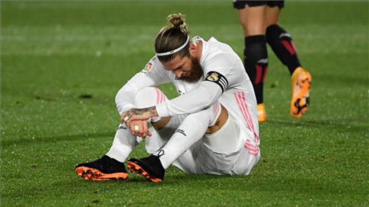 Sergio Ramos no jugará ante el Celta