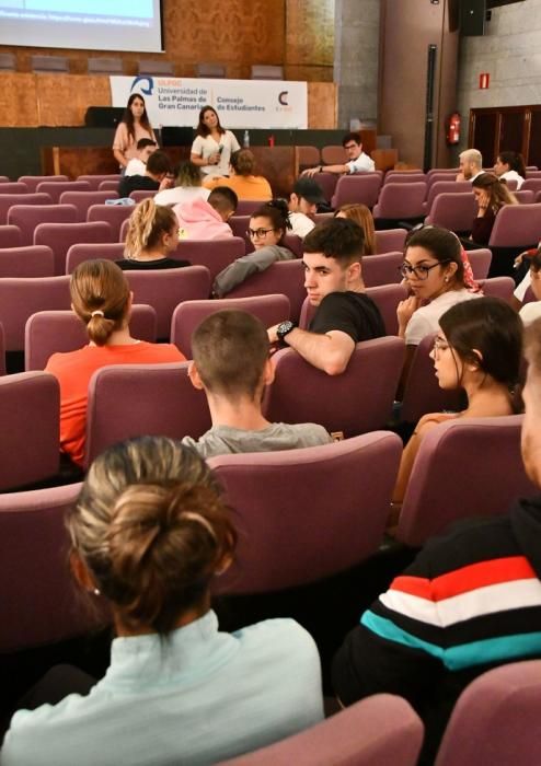 15/10/2019 LAS PALMAS DE GRAN CANARIA.  Asamblea Consejo de Estudiantes de la ULPGC en Humanidaes.  Fotógrafa: YAIZA SOCORRO.  | 15/10/2019 | Fotógrafo: Yaiza Socorro