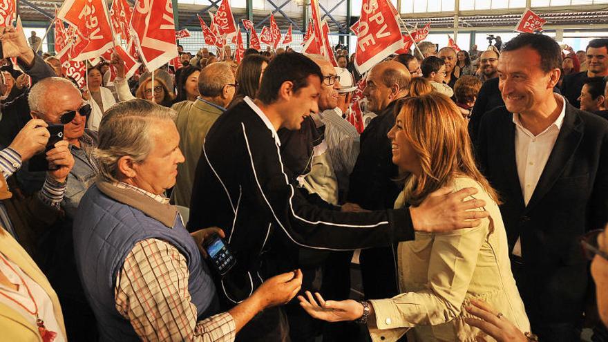 El PP pide un informe por horas extra de funcionarios en el mitin de Susana Díaz en Elche