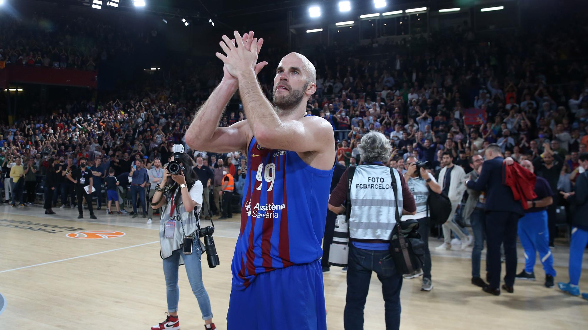 Calathes se despidió de la afición blaugrana aunque puede volver el año próximo