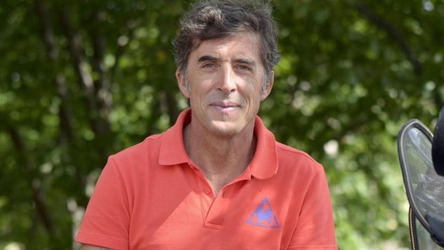 Perico Delgado, exciclista y comentarista de TVE
