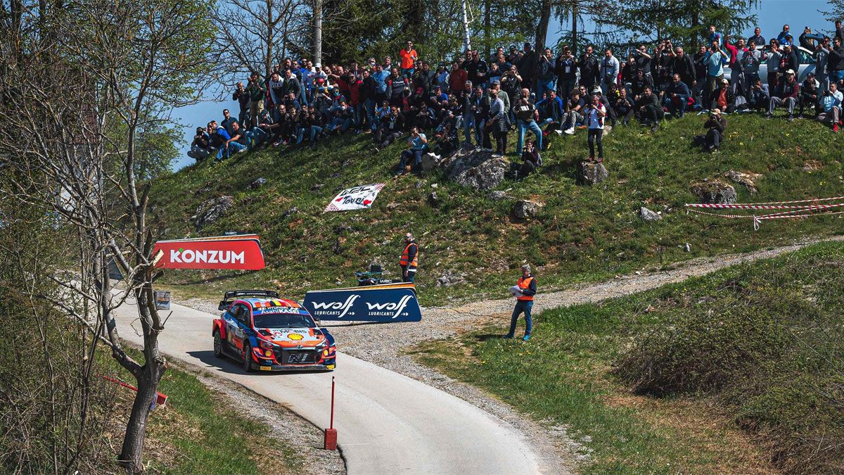 El belga Neuville, al frente del Rally de Croacia