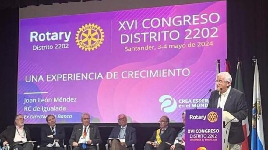 Rotary Club Igualada reconegut amb un premi per la seva exemplaritat