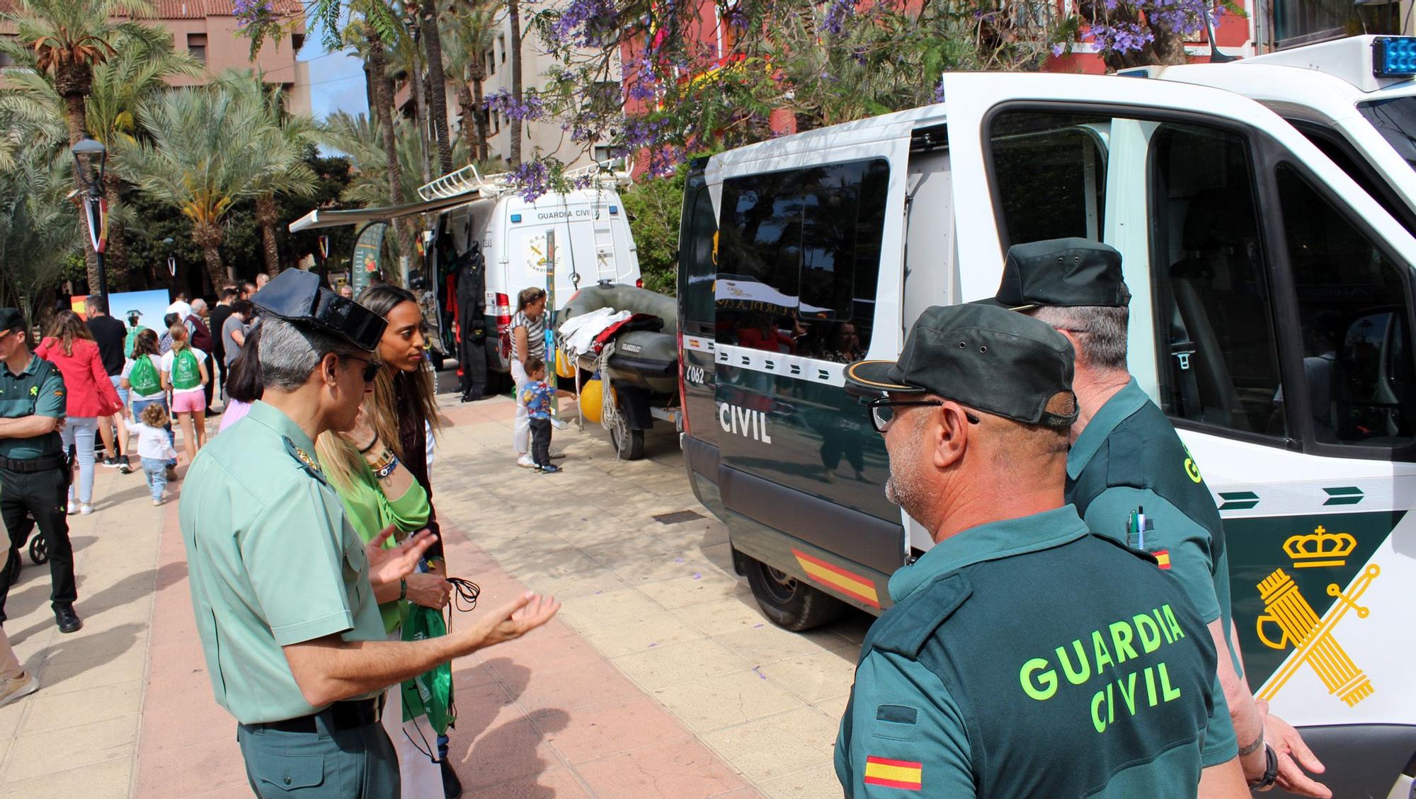 La Guardia Civil celebra en Alhama de Murcia el aniversario de su fundación