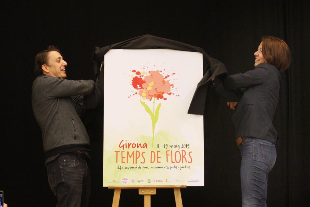 Presentació del cartell de Temps de Flors