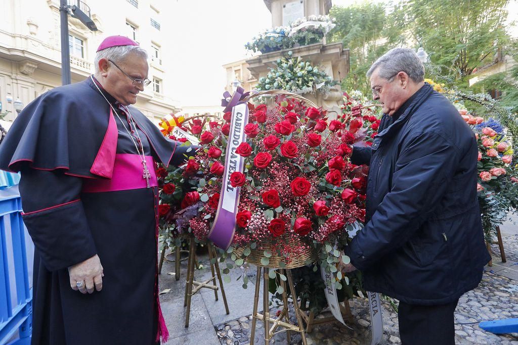 Ofrenda floral y misa por la festividad de la Inmaculada 2023, en imágenes