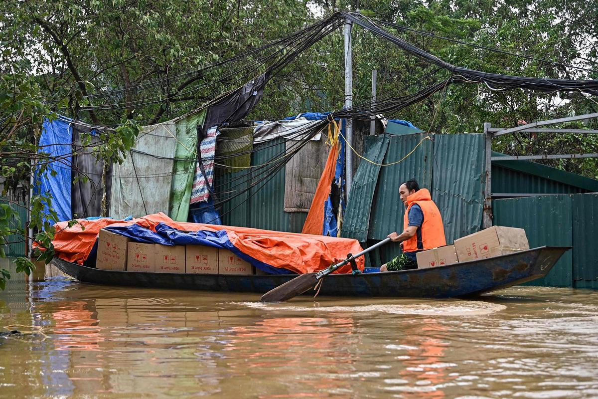 El tifón Yagi deja casi 100 muertos en Vietnam