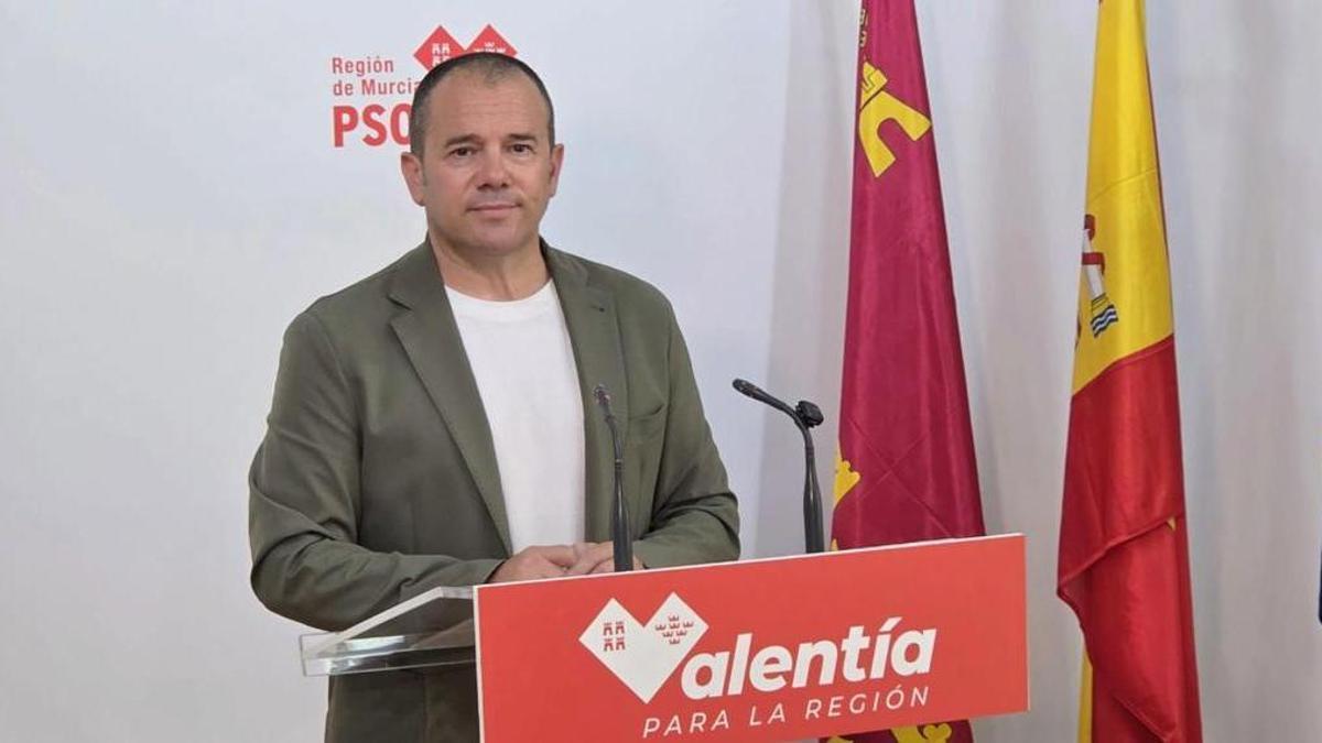 El diputado regional socialista Fernando Moreno.