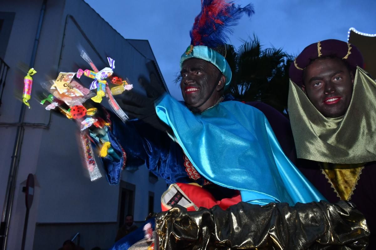 La visita de los Reyes Magos a los pueblos de la provincia.