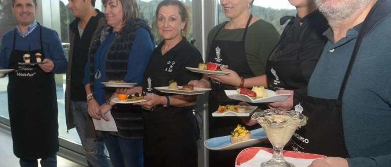 La presentación del concurso de tapas meañés. // Noé Parga