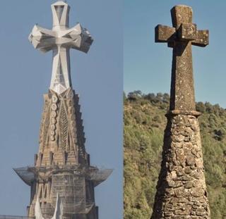 La creu de la Torre de Jesús i la del Solsonès