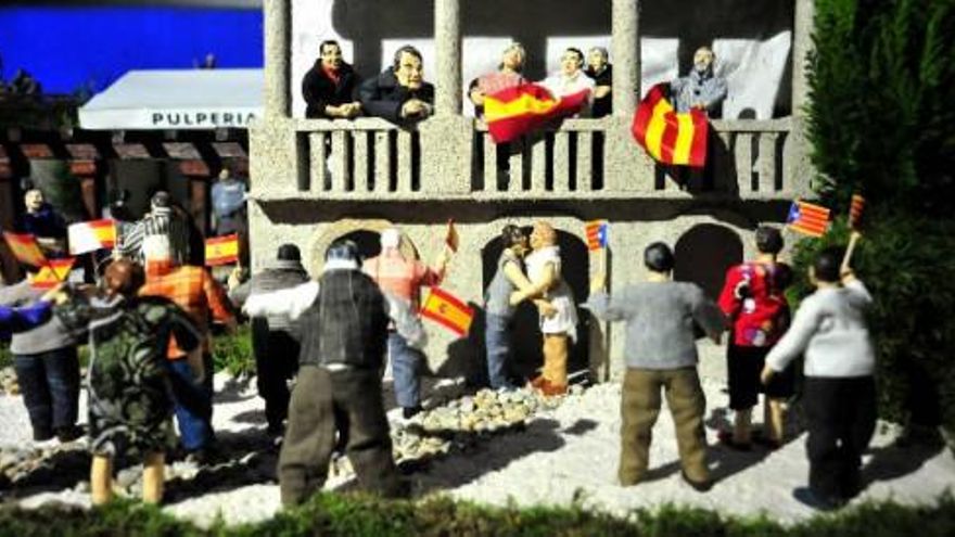 El belén de Valga , arte en movimiento