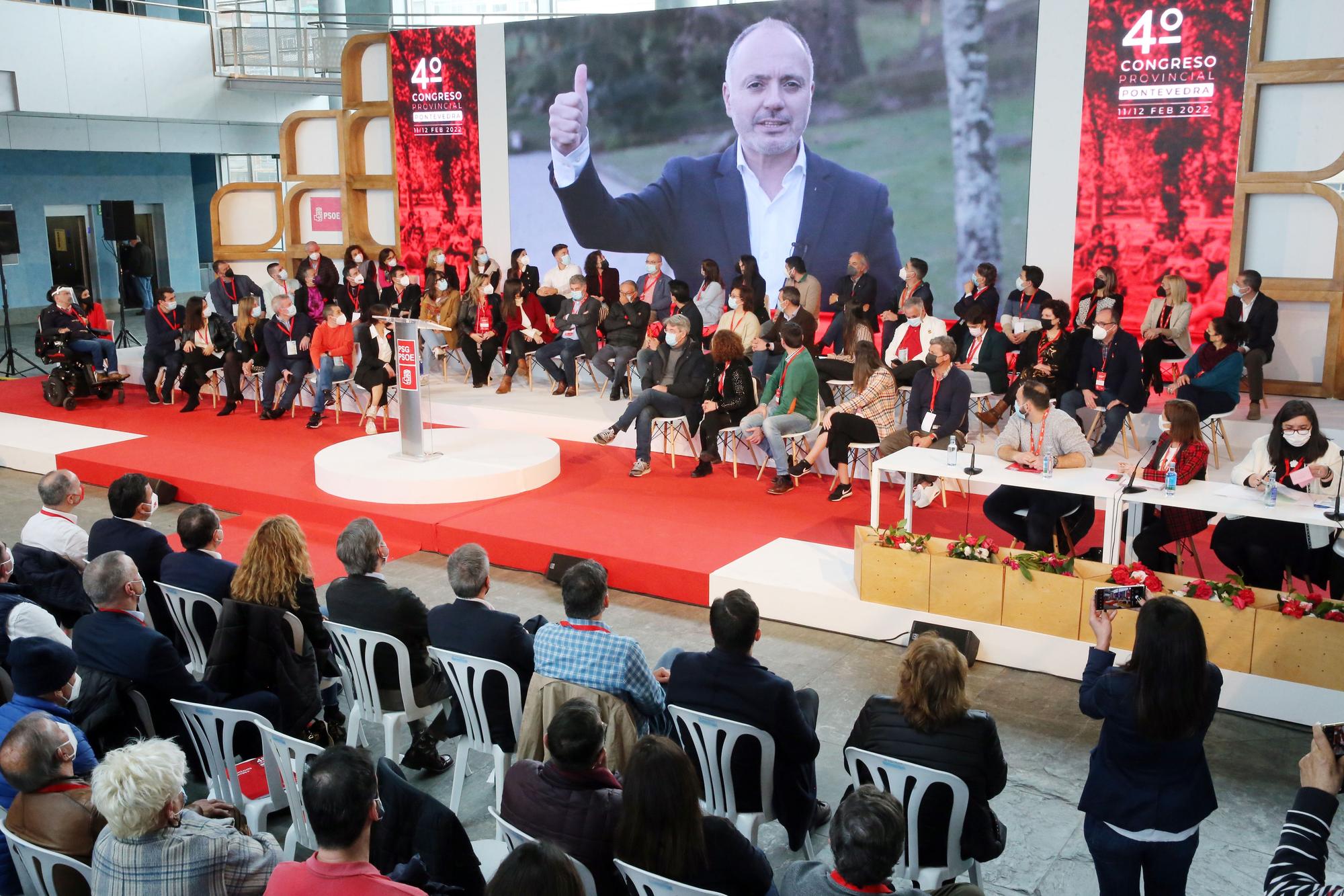 El congreso provincial del PSdeG consolida el modelo de éxito de David Regades