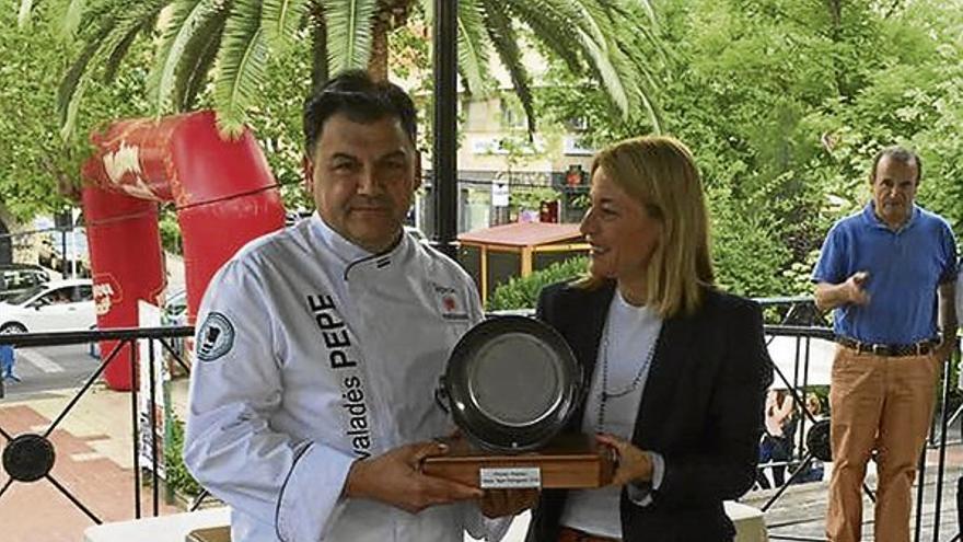 El catering Vía de la Plata se lleva el premio a la mejor tapa de Extregusta Cáceres