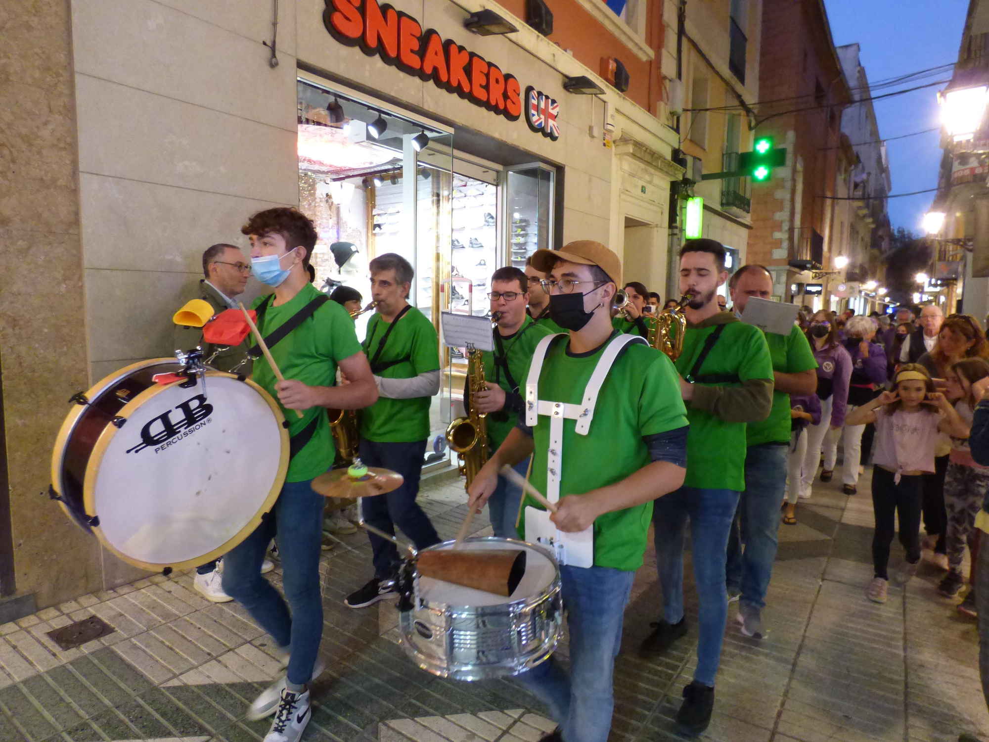 La Colla Castellera de Figueres torna a la plaça de l’Ajuntament després d’un any i mig