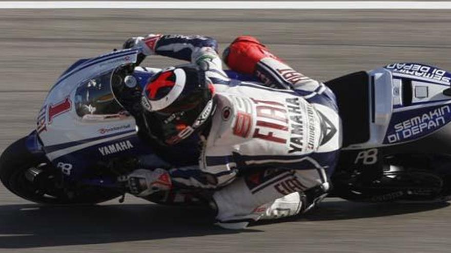 Lorenzo, el más rápido en el estreno de Rossi con Ducati