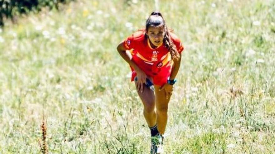 Núria Tarragó va quedar segona en la cursa vertical de la categoria sub-23