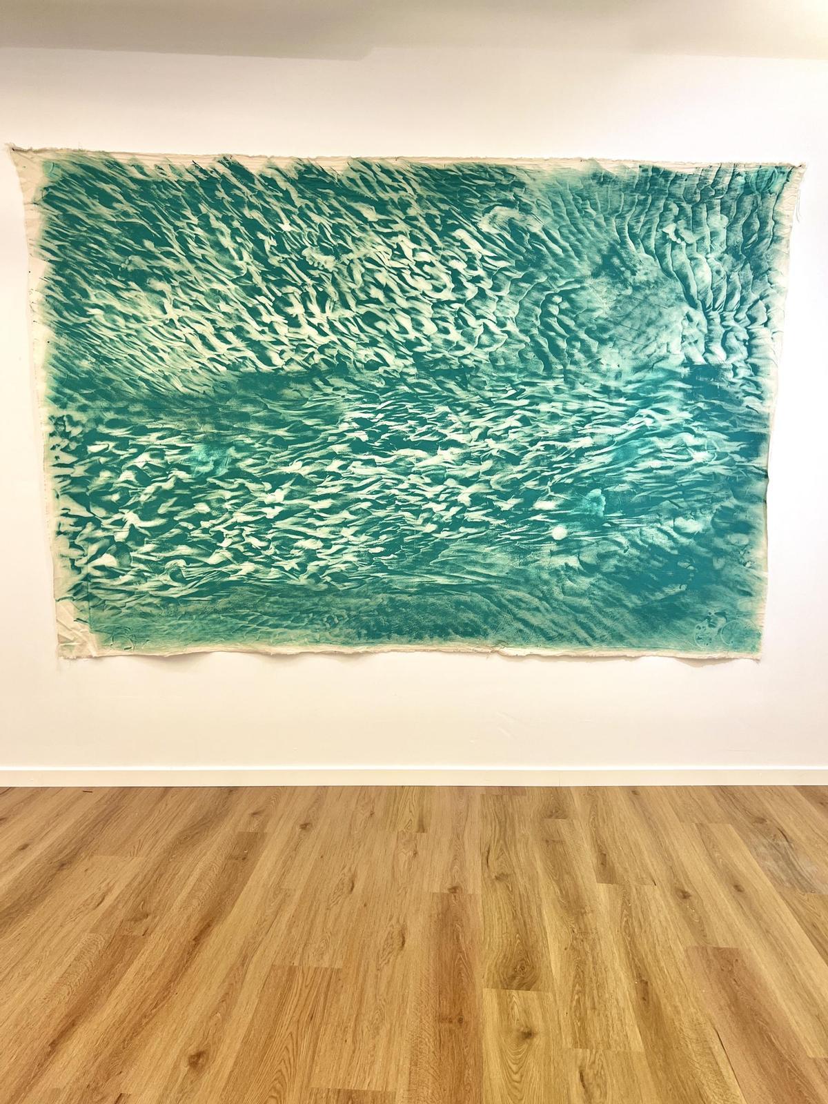 Obra de Iyán Castaño expuestas en Navia.