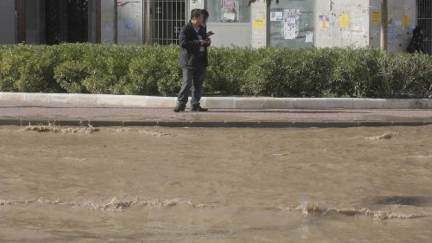 Tuberia rota en Cartagena