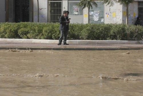 Cañeria rota en Cartagena