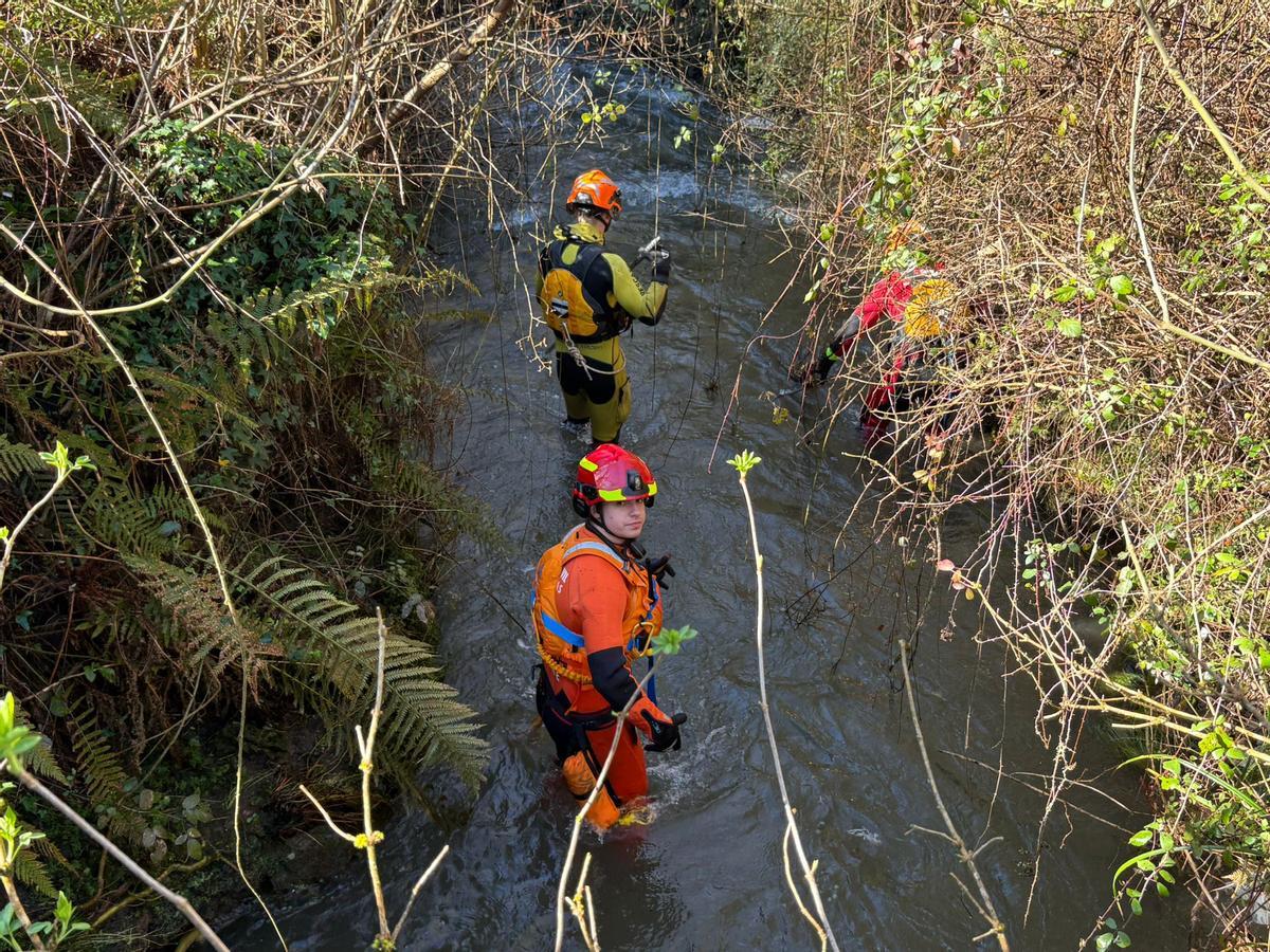 Así es la intensa búsqueda, este domingo, de la mujer que cayó al agua en San Martín