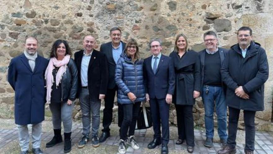 L’exconseller Giró es reuneix amb alcaldes de Junts del Gironès