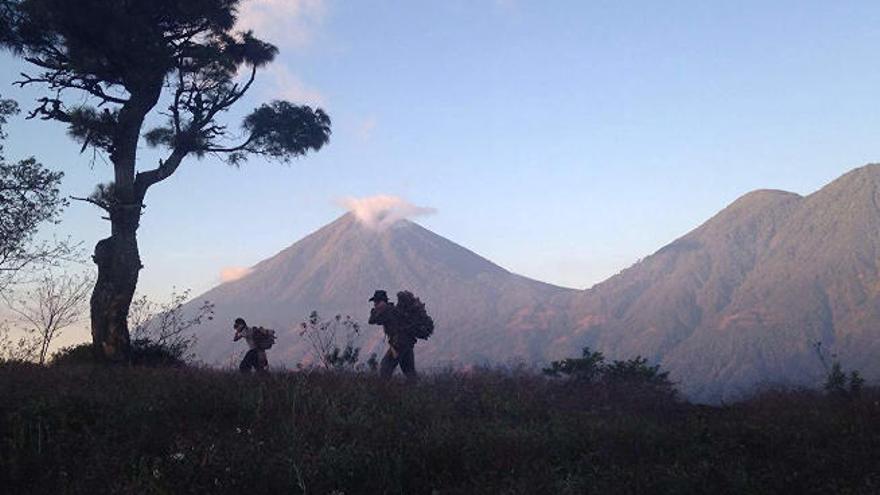 Una secuencia del filme &#039;Los gigantes no existen&#039;.