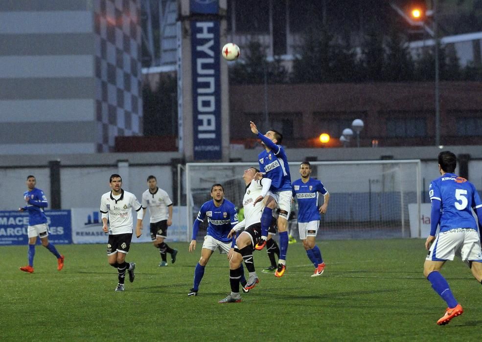 El partido entre el Caudal y el Logroñés, en imágenes