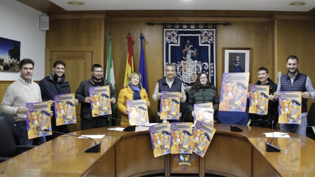 Presentación de los actos del Carnaval 2023 de Hinojosa del Duque.