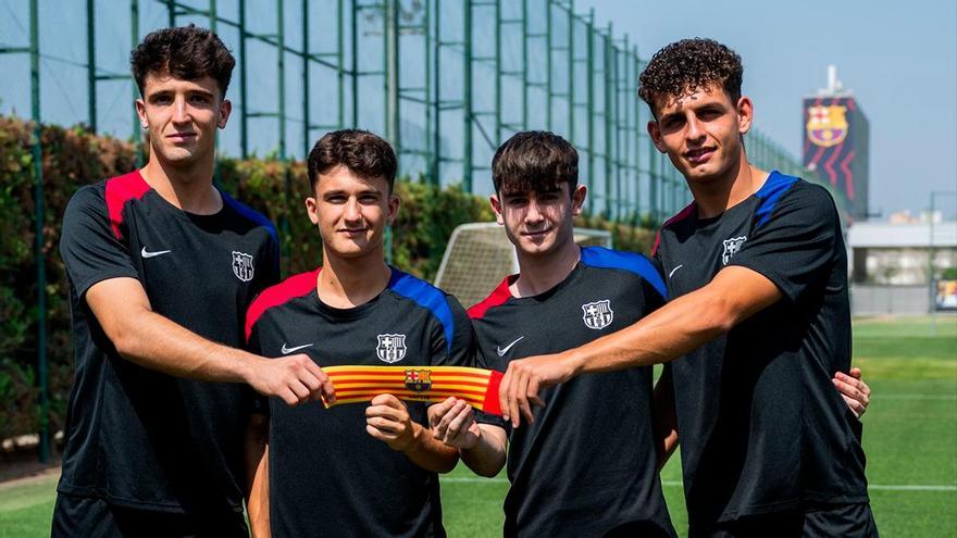Aleix Garrido: “Para mí es un orgullo inmenso representar al Barça Atlètic como primer capitán"
