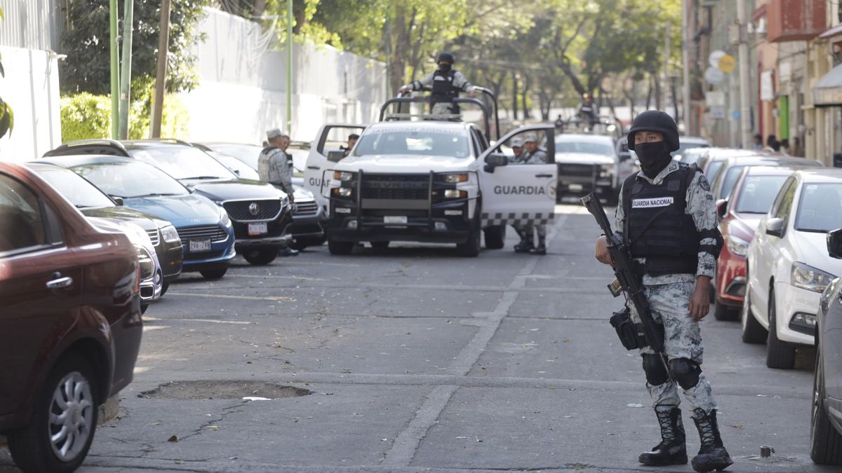Operativo militar del Ejército de México, en una imagen de archivo (Ciudad de México)