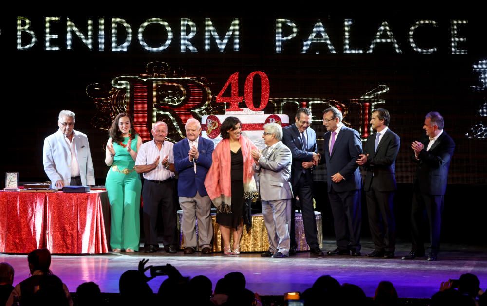 Puesta de largo para celebrar el 40 aniversario de la sala Benidorm Palace