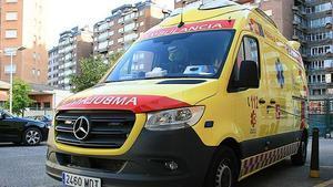 Archivo - Ambulancia soporte vital básico Sacyl.