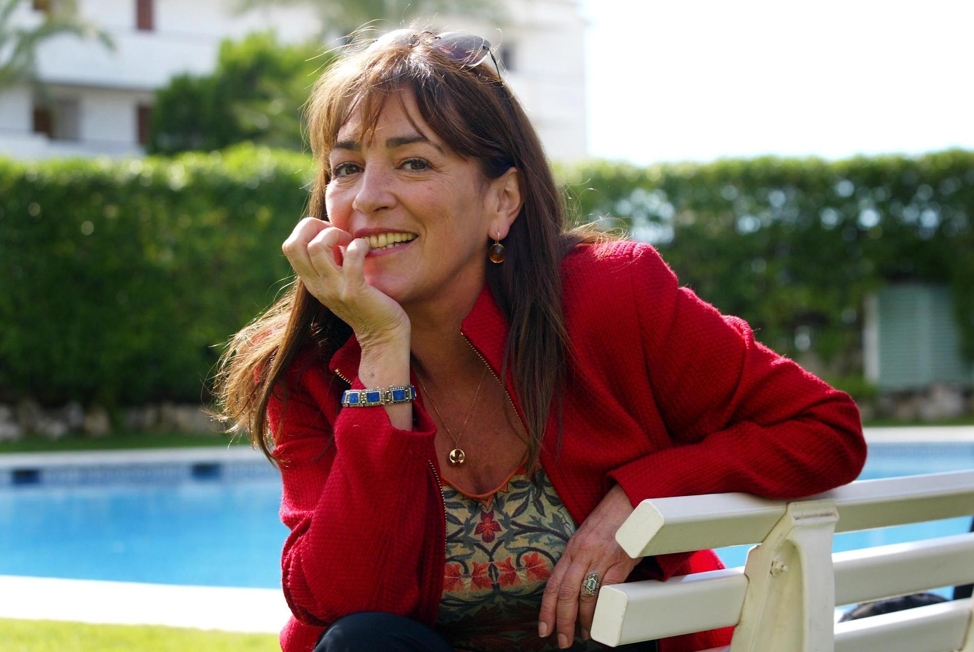 Carmen Maura durante el festival de cinema de Catalunya (2002).