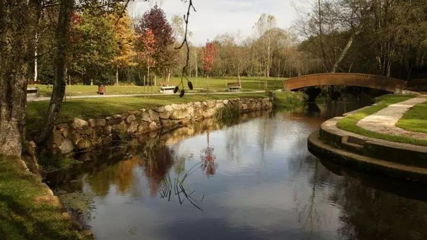Vista del área recreativa de Gabenlle, en A Laracha. |  LOC