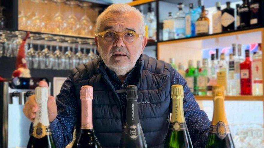 Toño Armas de El Gusto por El Vino con su abanico de propuestas.