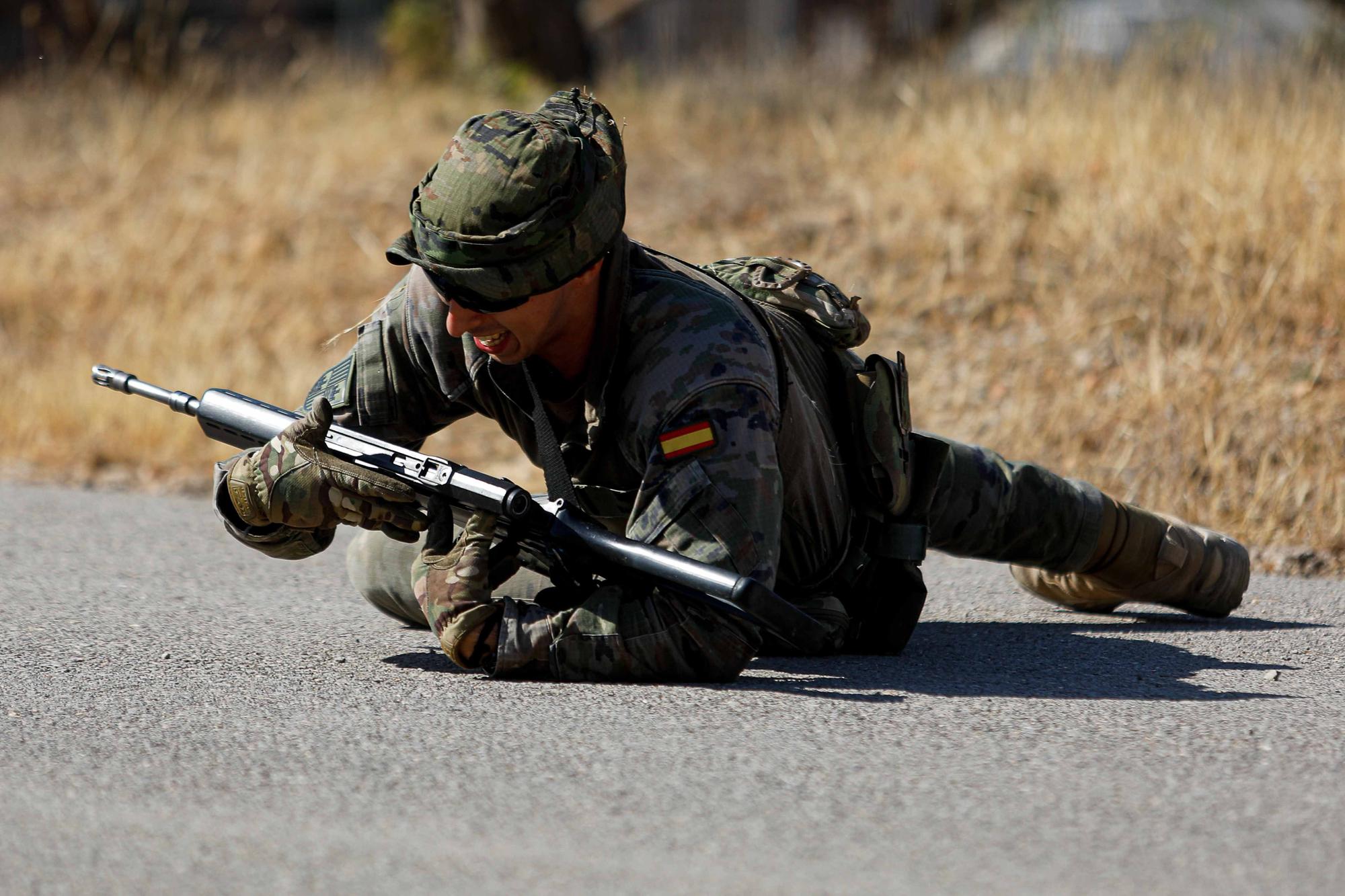 Militares en Ibiza: listos para la acción