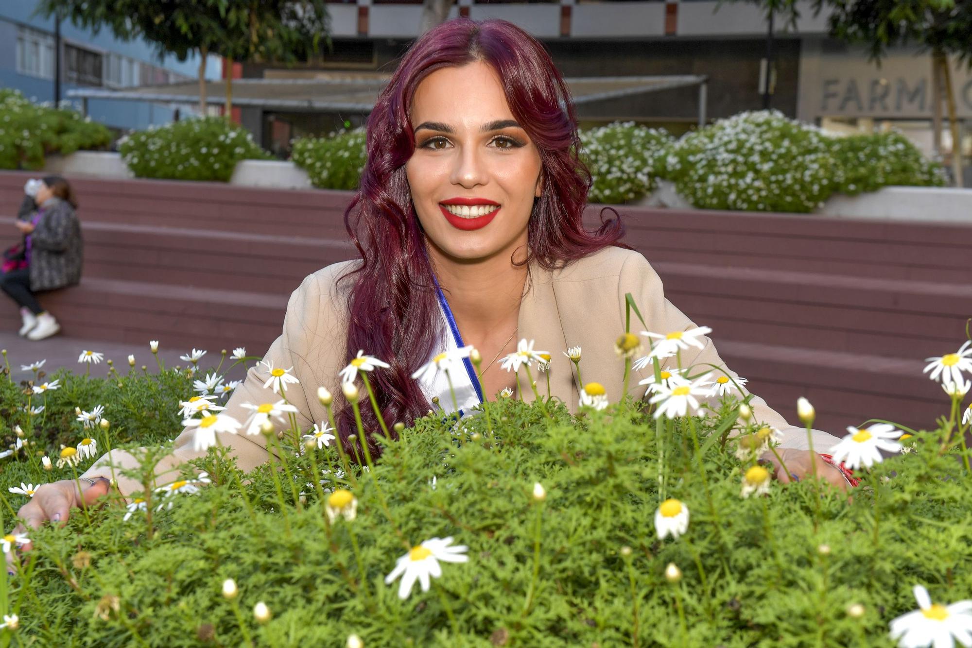 Candidata a Reina del Carnaval de Las Palmas de Gran Canaria: Laura Hernández Ortega