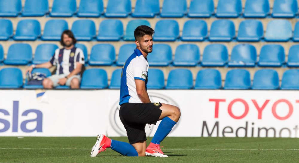 El Alcoyano asfixió la creación del Hércules, sobre todo en la segunda parte.