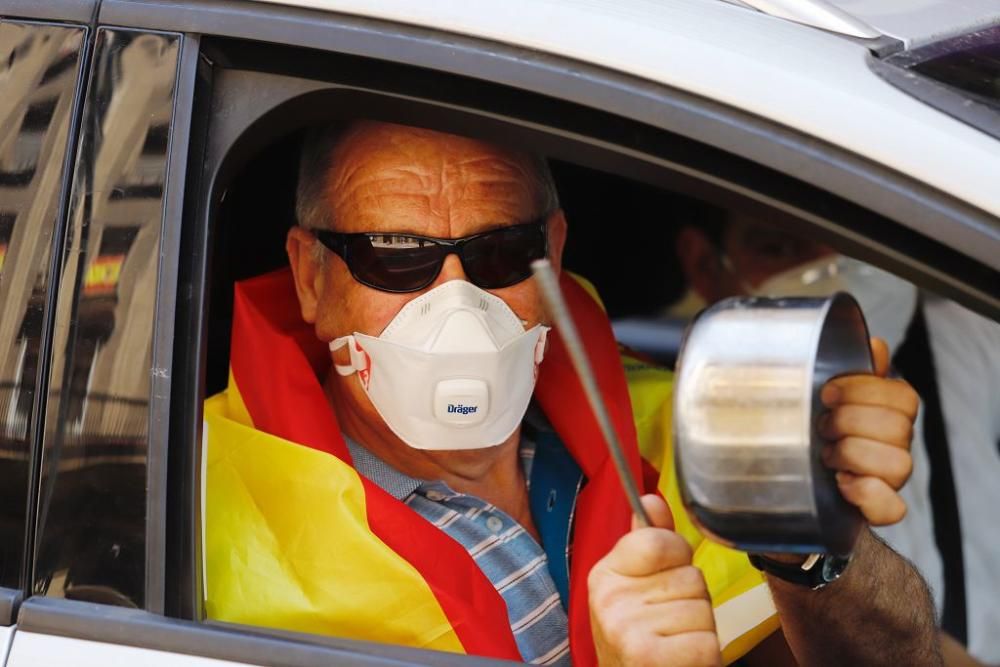 Manifestación contra el Gobierno de Sánchez