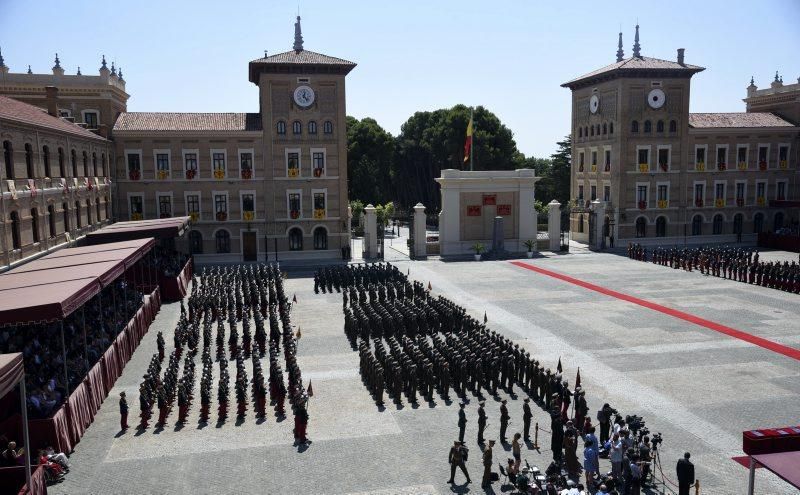 Visita de Felipe VI a la Academia General Militar de Zaragoza