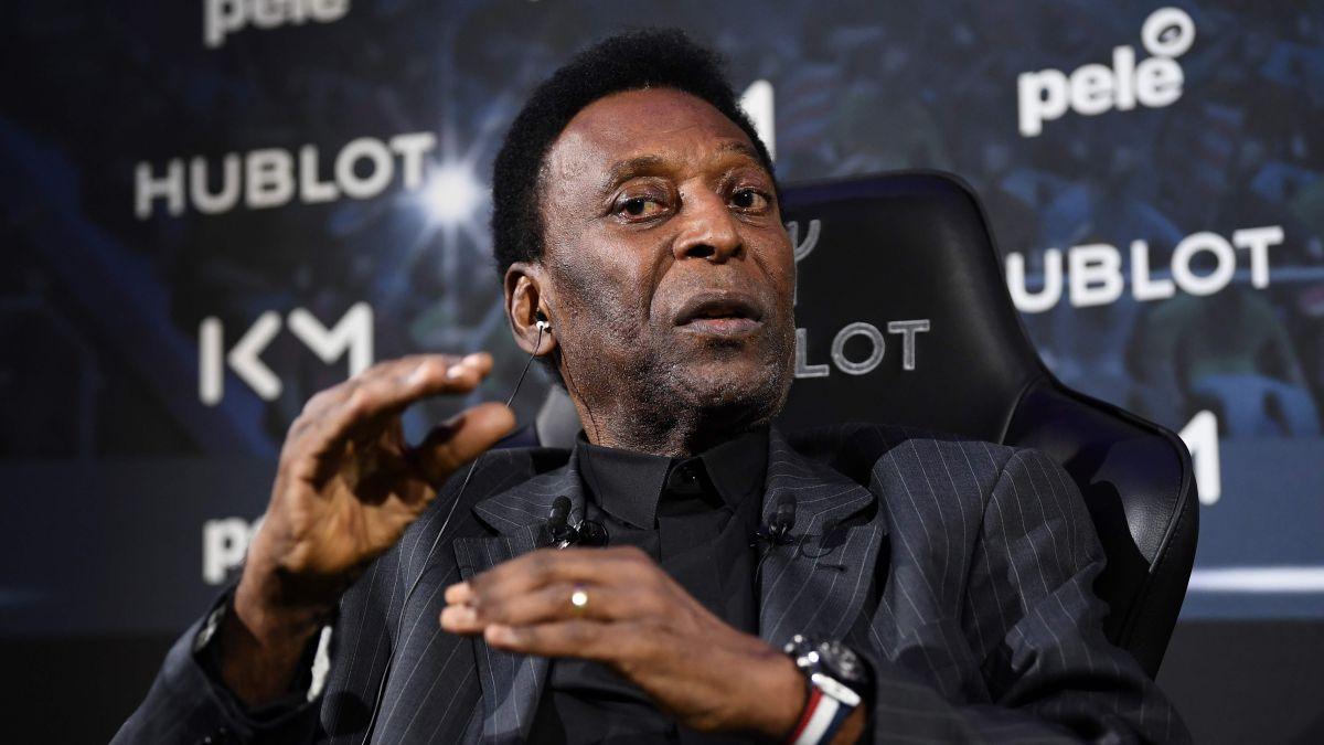 Pelé, en un acto pasado en Brasil.