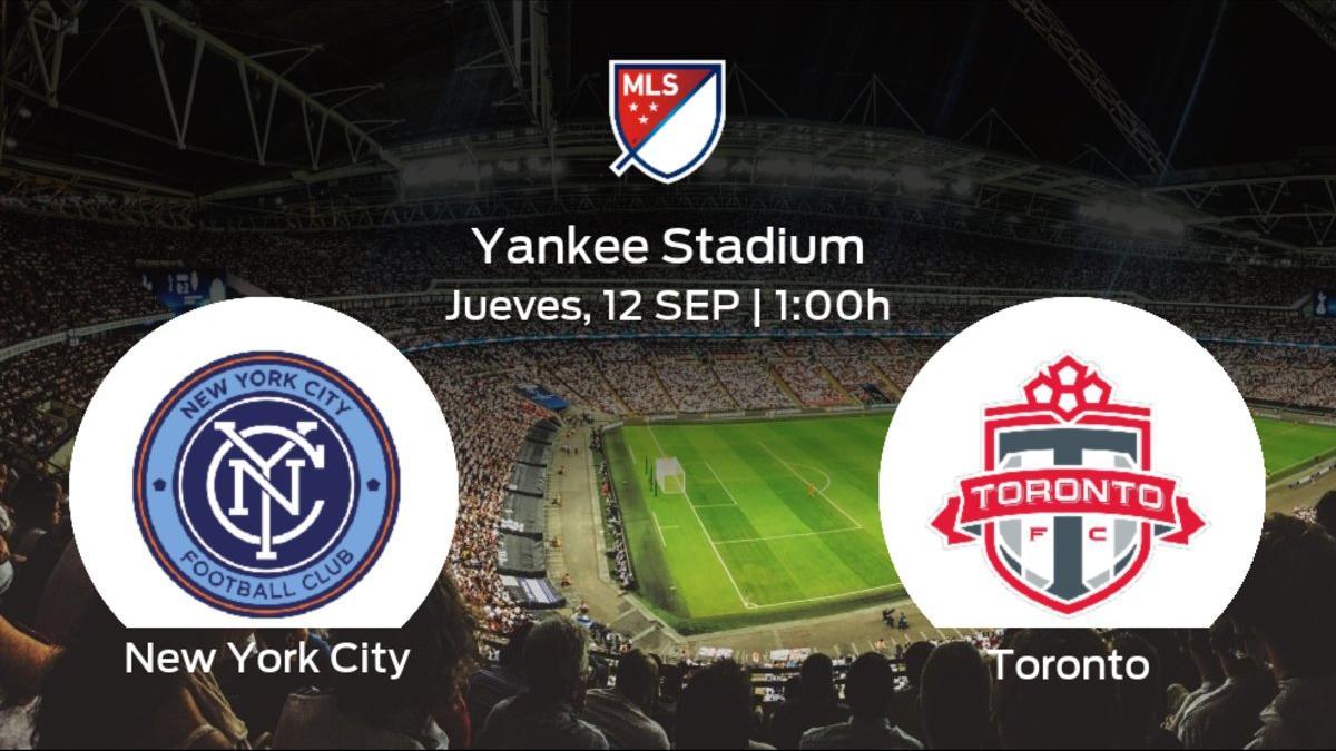 Previa del partido: el New York City recibe al Toronto FC en la trigésimo quinta jornada