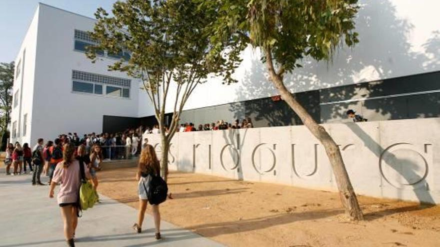 L&#039;institut Ridaura, en una imatge d&#039;arxiu, forma part del sector que ara es vol urbanitzar, si bé els terrenys per a la construcció de l&#039;edifici d&#039;educació secundària i de l&#039;escola es van cedir anticipadament.