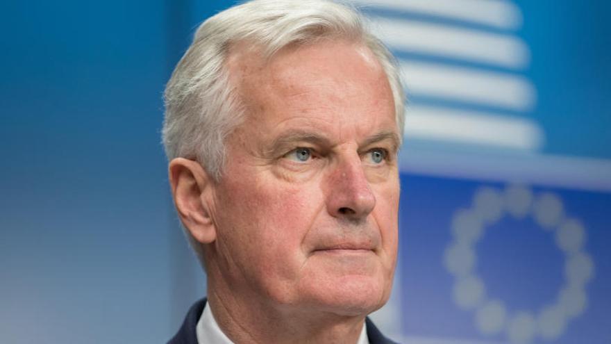 Michel Barnier, este jueves en Bruselas.