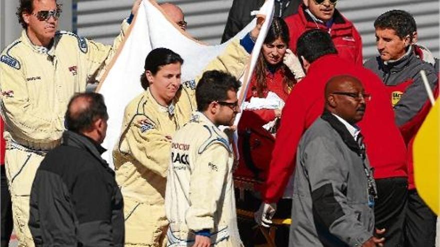 Accident d&#039;Alonso a Montmeló