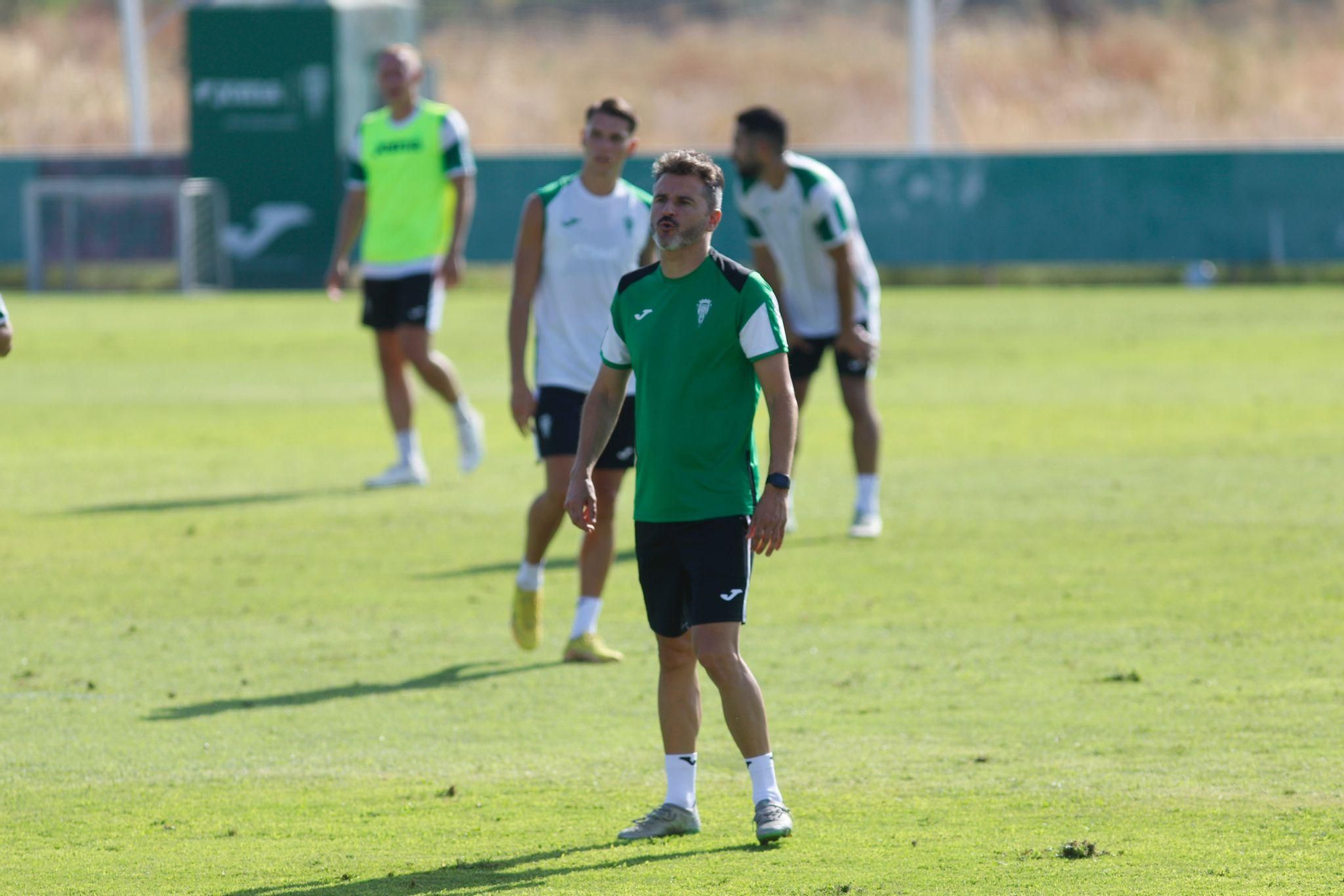 El primer entrenamiento de la pretemporada del Córdoba CF, en imágenes