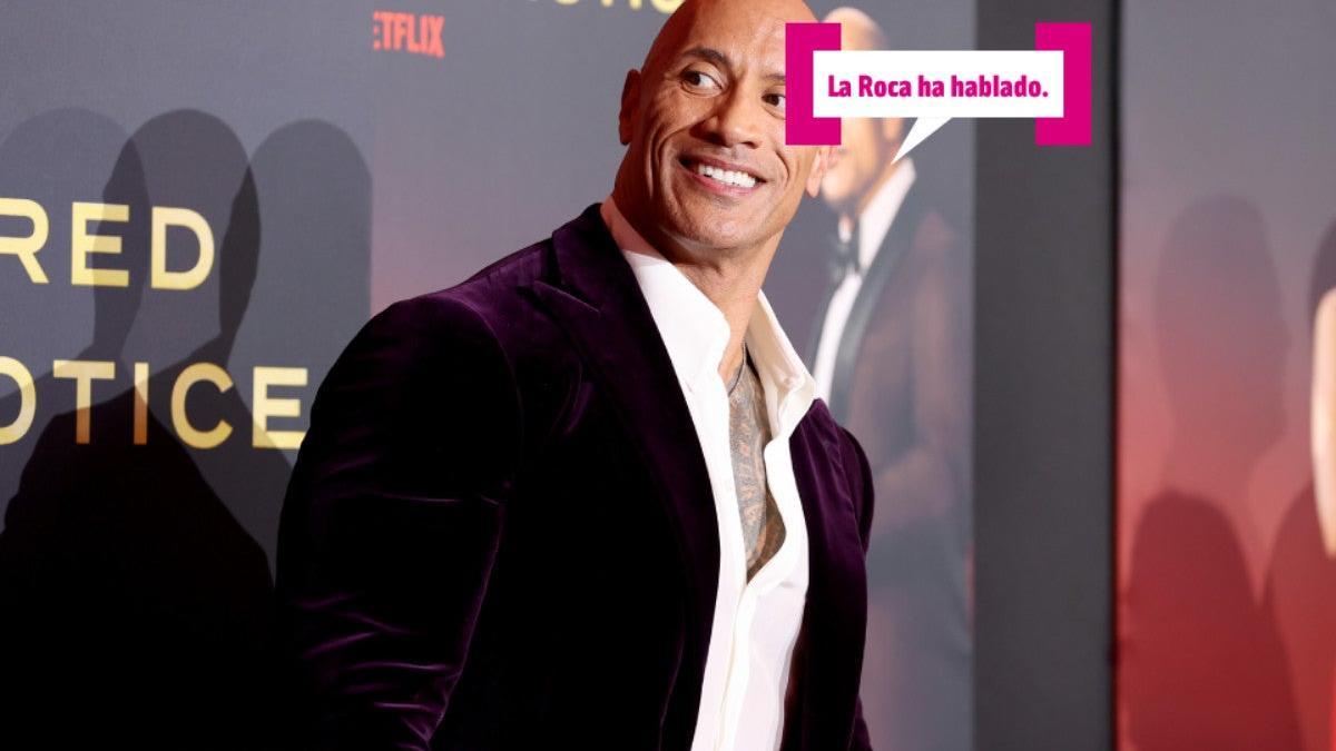 Dwayne Johnson, la roca ha hablado